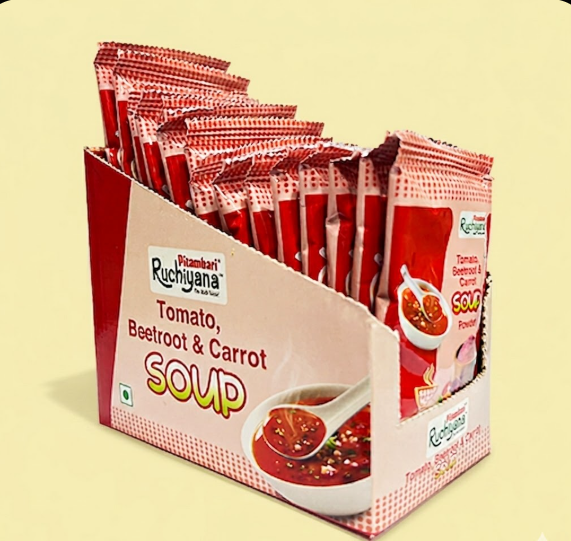 Ruchiyana Tomato, Beetroot & Carrot Soup- 15Gms (Pack of 10)